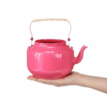 Produkt Czajnik w stylu rustykalnym, dekoracyjny do salonu lub kuchni, 15 cm