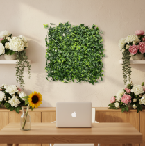 Produkt Mata ze sztucznego bluszczu 60x60 cm zielona do dekoracji ściennej
