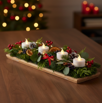 Produkt Efekt płomienia LED Tea Lights Sztuczne świece z timerem Ciepła biel Ø3,6cm Zestaw 4