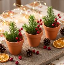 Produkt Doniczka gliniana Ø3,5cm W3cm 10szt