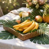 Produkt Sztuczny Banan Dekoracja Żółty Sztuczny Owoc Jak Prawdziwy 18 cm