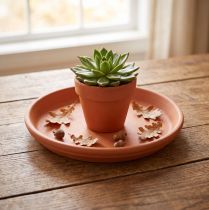 Produkt Podstawka śródziemnomorska, miska ceramiczna terakota Ø10,7cm