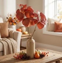 Produkt Deco gałęzie deco liście sztuczny łój drzewo czerwone liście 72cm