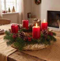 Produkt Wianek słomiany, podstawa do wianka słomianego, pierścień słomiany 15/3cm, 2 sztuki