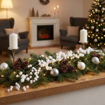 Produkt Girlanda śnieżna L75cm biała