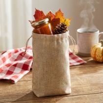 Produkt Worek jutowy 20×10cm wys. 30cm Torba prezentowa