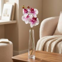 Produkt Orchidea Sztuczny Phalaenopsis 4 Kwiaty Biały Różowy 72cm