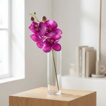Produkt Storczyk Sztuczny Phalaenopsis 4 kwiaty Fuksja 72cm