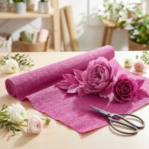 Produkt Bibuła krepa florystyczna magenta 50x250cm