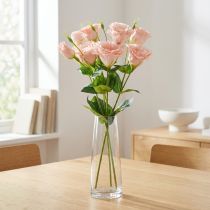 Produkt Kwiaty sztuczne Eustoma Lisianthus różowy 52cm 5 szt.