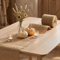 Produkt Wstążka jutowa naturalny bieżnik rustykalna wstążka do doniczki z juty 10cm 9m