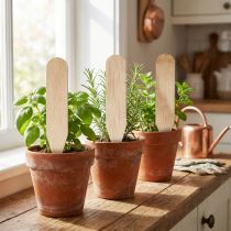 Produkt Paletki ogrodowe Drewniane kołki do łóżek do ziół i Co 10cm 12szt