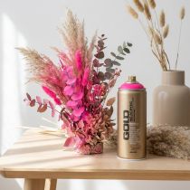 Produkt Farba w sprayu fluorescencyjnym Neon Pink w sprayu Montana w puszkach 400 ml