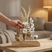 Produkt Suszone kwiaty kwietnik Suszone kwiaty drążek drewniany 25cm