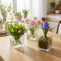 Produkt Kostki szklane przezroczyste 10cm x 10cm x 10cm, 6 sztuk