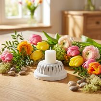 Produkt Świecznik do pieczywa biały Ø5,3cm H2cm