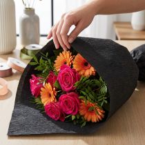 Produkt Papier florystyczny krepowy czarny 50x250cm