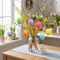 Produkt Pisanki do zawieszenia kolorowe 6cm 12 szt
