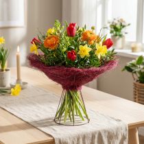 Produkt Kołnierzyk do bukietów, dodatek florystyczny do kreatywnych kompozycji kwiatowych, 20 cm, 8 sztuk