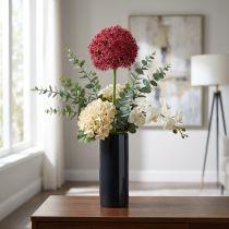 Produkt Allium in Bordeaux sztuczny czosnek ozdobny Ø18cm dł.90cm