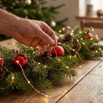 Produkt Wróżki LED na zewnątrz/wewnątrz 180 8,95 m ciepła biel