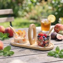 Produkt Zestaw do tapas motyw brzoskwiniowy dekoracja stołu lato 23×9×10,5cm