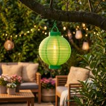 Produkt Lampion LED z solarem 20cm zielony