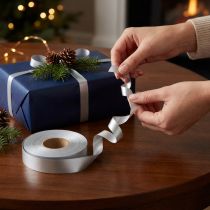 Produkt Wstążka do curlingu 30mm 100m srebrna