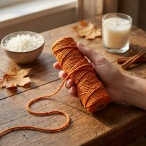 Produkt Nić knotowa 55m pomarańczowa