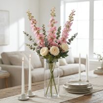 Produkt Delphinium delphinium sztuczny róż 82cm 3szt