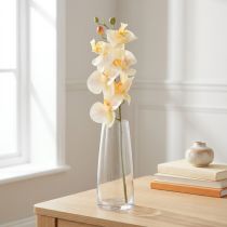 Produkt Sztuczna orchidea kremowa pomarańcza Phalaenopsis 78cm