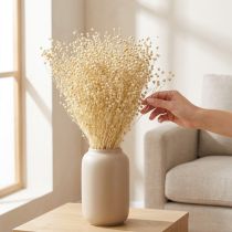 Produkt Len suszony trawiasty suszony naturalnie bielony 50-55cm 180g