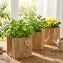 Produkt Torby papierowe doniczkowe foliowe naturalne 10,5cm 10 sztuk