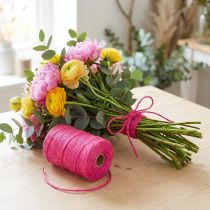 Produkt Wstążka jutowa Wstążka jutowa w kolorze fuksji Ø2mm 200m