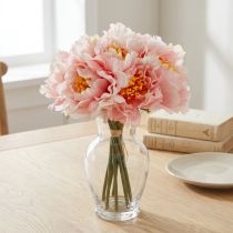 Produkt Paeonia Piwonia Sztuczny Kwiat Piwonia Różowy Ø6cm 28cm 7 szt
