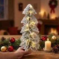 Produkt Mini choinka LED jodła świąteczna ośnieżona 40cm