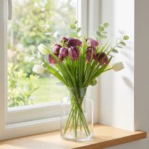 Produkt Kwiaty szachownica Fritillaria sztuczny fiolet 29cm 6 szt