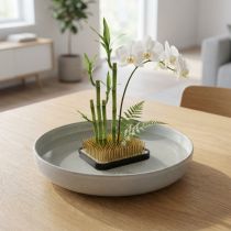 Produkt Jeż Kenzan Prostokątny Srebrny Mosiądz 70×50mm