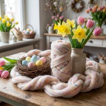 Produkt Lunte Wool Lunte wykonane z trwałej wełny naturalnej, kolorowej 10m