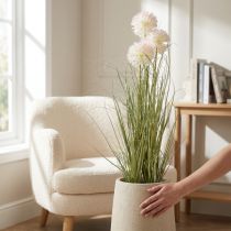Produkt Sztuczne kwiaty ozdobne kulkowe Allium ozdobne cebulowe sztuczne 78cm