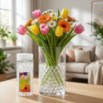 Produkt Aqualinos Aqua Pearls Dekoracyjne perły wodne dla roślin Przezroczyste 15-18mm 500ml