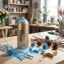 Produkt Jasnoniebieska farba w sprayu Montana Gold Baby Blue 400ml