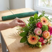Produkt Gerbera drut wtykowy drut florystyczny zielony 0,6/300mm 1kg