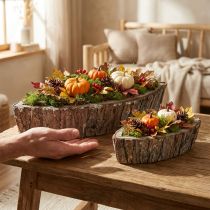 Produkt Doniczka na rośliny drewniana skrzynka na rośliny Jardiniere 46/31,5 cm zestaw 2 szt