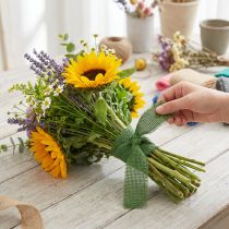 Produkt Rustykalna wstążka jutowa kolorowa mix kolorów 40/70mm 2m 10szt