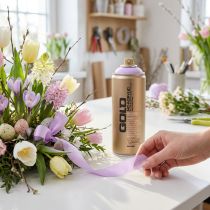 Produkt Farba w sprayu różowa farba w sprayu akrylowa Montana Gold Crocus 400ml