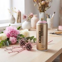 Produkt Kolorowa farba w sprayu różowa liczi farba w sprayu Montana Gold 400ml