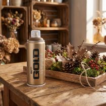 Produkt Puszka z farbą w sprayu do dekoracji i rękodzieła Montana Gold Brown 400ml