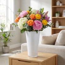 Produkt Wazon „Fizzy” Ø20cm W35cm biały 1 szt