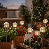 Produkt Lampy solarne ogrodowe solarne balkonowe Ø6cm H36cm 6 szt.